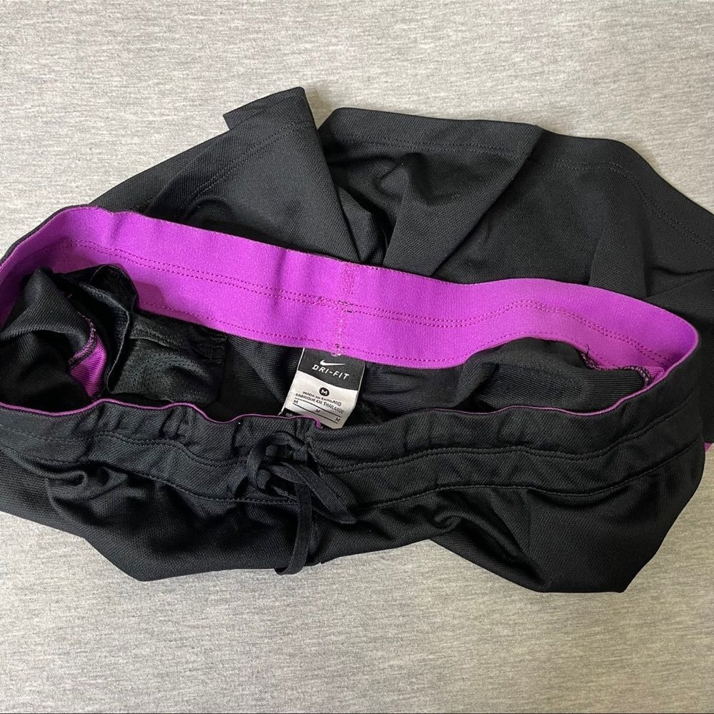 Nike Women's Violet Dri-Fit Running Shorts - Picture 11 of 12